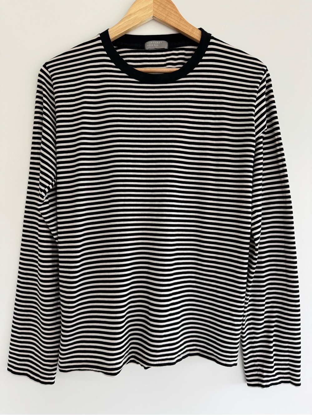 Margaret Howell relaxed fit striped longsleeve cotton shirt